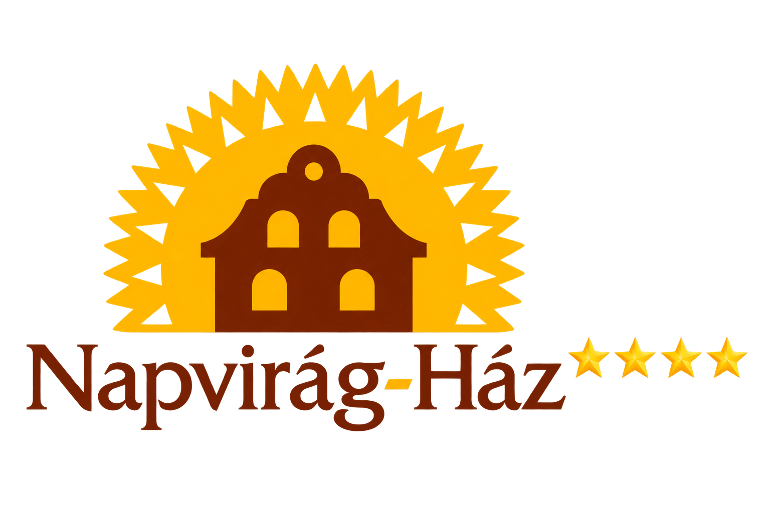 Napvirág-Ház ★★★★ logó